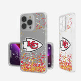 Kansas City Chiefs Confetti Clear Case-0