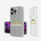 Los Angeles Chargers Blackletter Clear Case-0