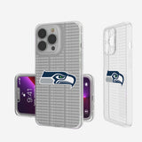 Seattle Seahawks Blackletter Clear Case-0