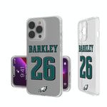 Saquon Barkley Philadelphia Eagles 26 Ready Clear Phone Case