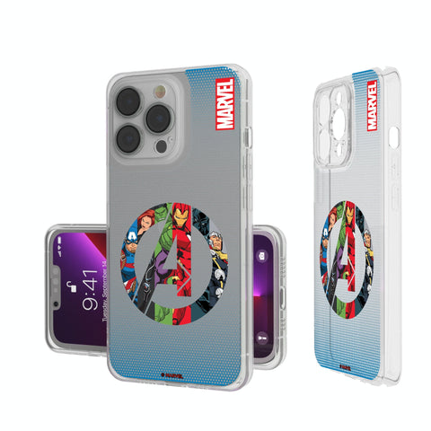 Marvel Avengers Avengers Grid Clear Phone Case