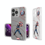 Marvel Avengers Captain America MechLine Clear Phone Case