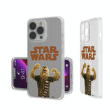 Star Wars Chewbacca Color Block Clear Phone Case