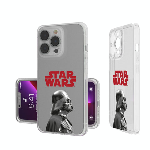 Star Wars Darth Vader Color Block Clear Phone Case