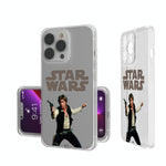 Star Wars Han Solo Color Block Clear Phone Case