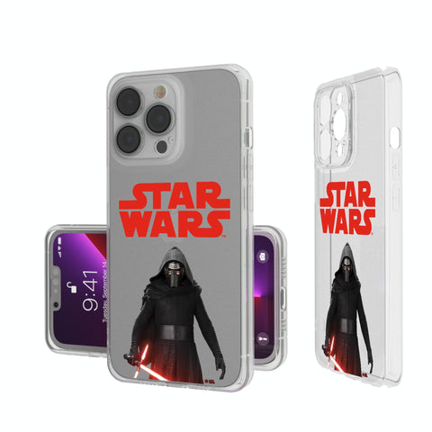 Star Wars Kylo Ren Color Block Clear Phone Case