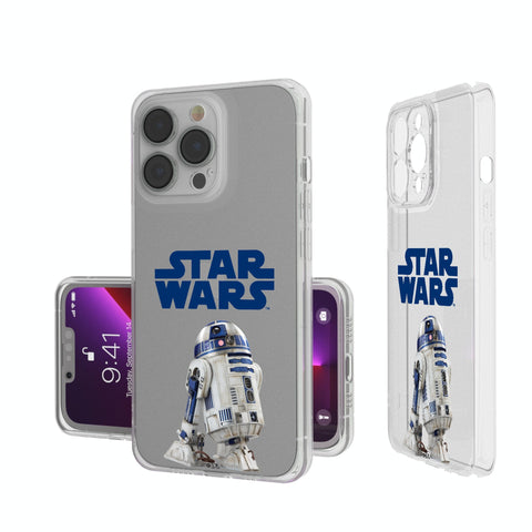 Star Wars R2-D2 Color Block Clear Phone Case