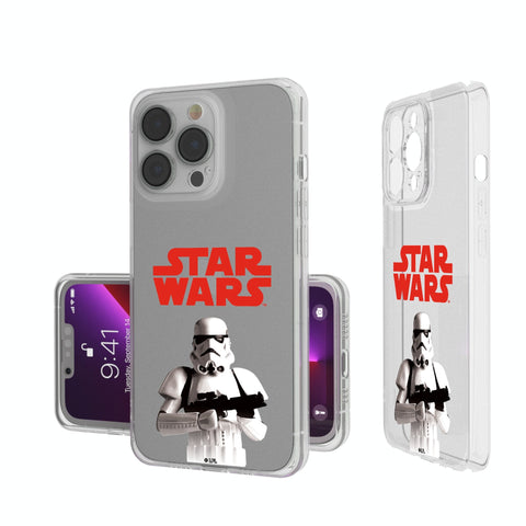 Star Wars Stormtrooper Color Block Clear Phone Case