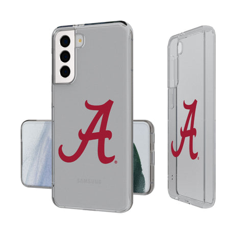 University of Alabama Crimson Tide Script A Insignia Clear Phone Case-0