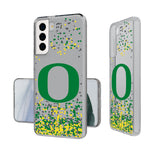 University of Oregon Ducks Confetti Clear Phone Case-0