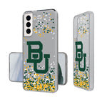 Baylor University Bears Confetti Clear Phone Case