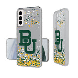 Baylor University Bears Confetti Clear Phone Case
