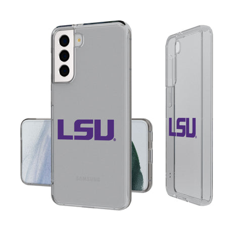 Louisiana State University Tigers Insignia Clear Phone Case