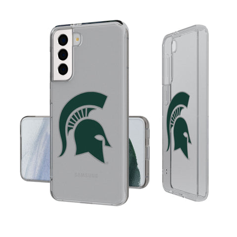 Michigan State University Spartans Insignia Clear Phone Case