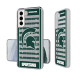 Michigan State University Spartans Field Clear Phone Case