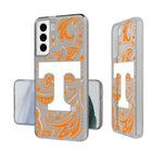 University of Tennessee Volunteers Paisley Clear Phone Case