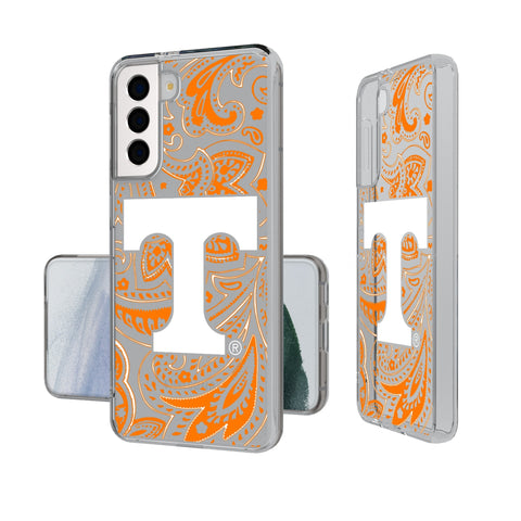 University of Tennessee Volunteers Paisley Clear Phone Case