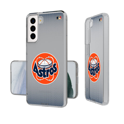 Houston Astros 1977-1993 - Cooperstown Collection Linen Clear Phone Case