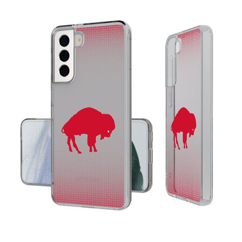 Buffalo Bills Historic Collection Linen Clear Phone Case