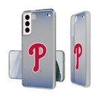 Philadelphia Phillies Linen Clear Phone Case-0