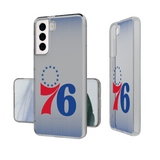 Philadelphia 76ers Linen Clear Phone Case-1