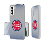 Detroit Pistons Linen Clear Phone Case-0