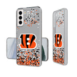 Cincinnati Bengals Confetti Clear Case-1