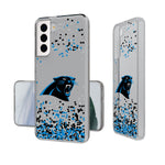 Carolina Panthers Confetti Clear Case-1