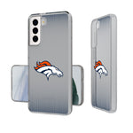 Denver Broncos Linen Clear Phone Case