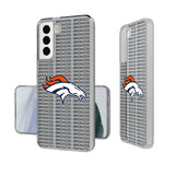 Denver Broncos Text Backdrop Clear Phone Case