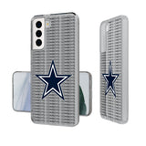 Dallas Cowboys Text Backdrop Clear Phone Case