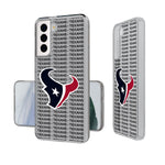 Houston Texans Blackletter Clear Case-1