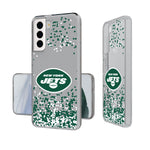 New York Jets Confetti Clear Case-1