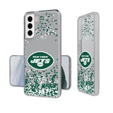 New York Jets Confetti Clear Case-1