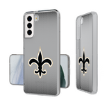 New Orleans Saints Linen Clear Phone Case-1