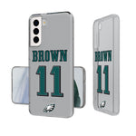 A.J. Brown Philadelphia Eagles 11 Ready Clear Phone Case
