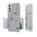 Star Wars Ahsoka Pattern Clear Phone Case