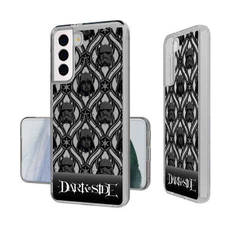 Star Wars Dark Side Pattern Clear Phone Case