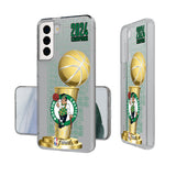 Boston Celtics 2024 NBA Champions Clear Phone Case-0