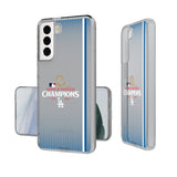 LA Dodgers 2024 MLB World Series Clear Phone Case