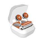 Texas Longhorns Stripe Wireless Earbuds-0