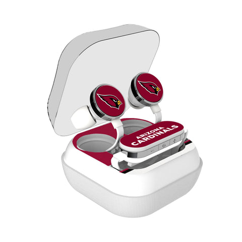 Arizona Cardinals Stripe Wireless Earbuds-0