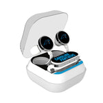 Carolina Panthers Stripe Wireless Earbuds-0