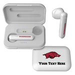 University of Arkansas Fayetteville Razorbacks Personalized Insignia Wireless TWS Earbuds