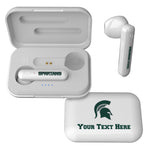 Michigan State University Spartans Personalized Insignia Wireless TWS Earbuds