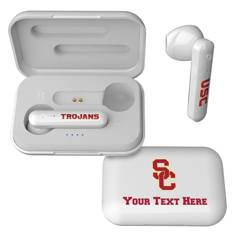 University of Southern California Trojans Personalized Insignia Wireless TWS Earbuds