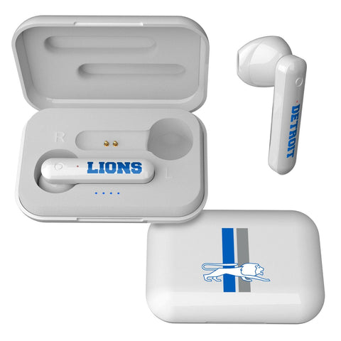 Detroit Lions Retro Insignia Wireless TWS Earbuds-0