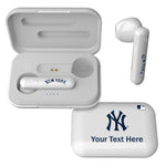 New York Yankees Personalized Insignia Wireless TWS Earbuds