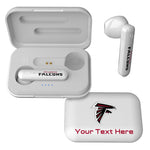 Atlanta Falcons Personalized Insignia Wireless TWS Earbuds