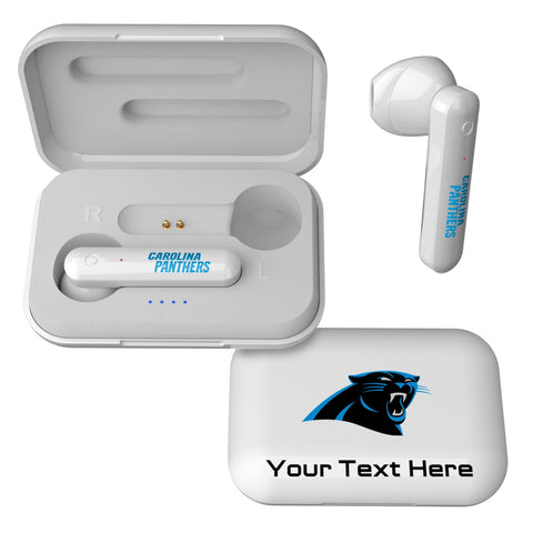 Carolina Panthers Personalized Insignia Wireless TWS Earbuds